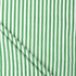 Green Striped Hand Block Print Cotton Fabric