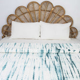 Green Vegetable Dyed Hand Cotton Kantha Quilts