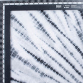 Grey Kimono Tie Dye Shibori Fabric