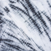 Grey Kimono Tie Dye Shibori Fabric