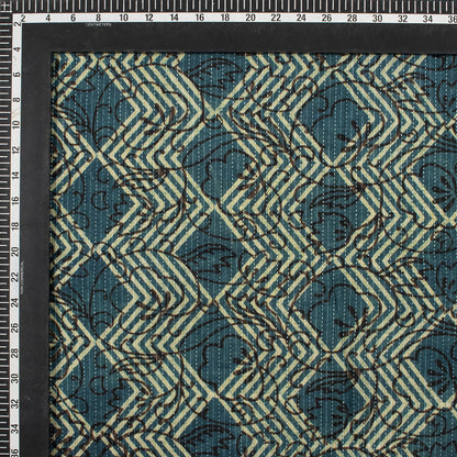 Hand Block Dabu Pure Cotton Kantha Soft Dress Fabric