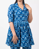 Hand Block Floral Cotton Ladies Co-Ord Set