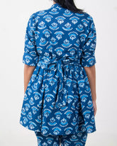 Hand Block Floral Cotton Ladies Co-Ord Set