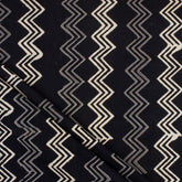 Hand Block Organic Monochrome Cotton Fabric