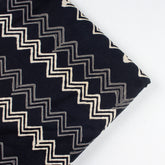Hand Block Organic Monochrome Cotton Fabric