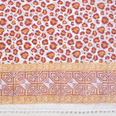Hand Block Print Cotton Beach Sarong Wrap For Women