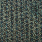Hand Block Print Organic Cotton Dabu Kantha Fabric