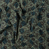 Hand Block Print Organic Cotton Dabu Kantha Fabric