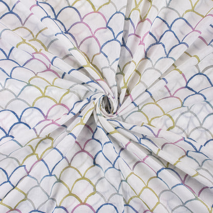 Hand Block Printed 100% Cotton Fabric