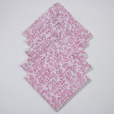 Hand Block Printed Cotton Dining Napkin Cloth