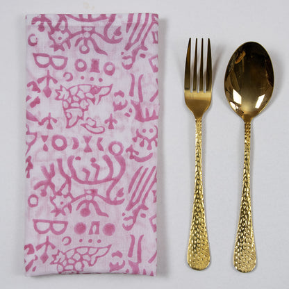 Hand Block Printed Cotton Dining Napkin Cloth