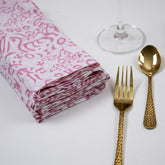 Hand Block Printed Cotton Dining Napkin Cloth