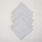 Hand Block Printed Cotton Dinner Napkins