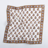 Hand Block Printed Cotton Head Bandanas For Men & Womens