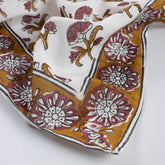 Hand Block Printed Cotton Head Bandanas For Men & Women