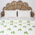 Hand Block Printed Cotton Machine Quilt with Pillow Cover