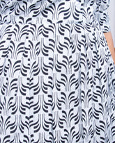 Hand Block Printed Cotton Shirt with Short and Pajama Cord Set