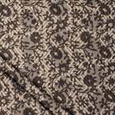 Hand Block Printed Pure Cotton Dabu Kantha Fabric