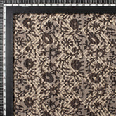 Hand Block Printed Pure Cotton Dabu Kantha Fabric