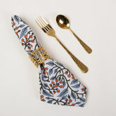 Hand Block Printed Pure Cotton Floral Handmade Napkins