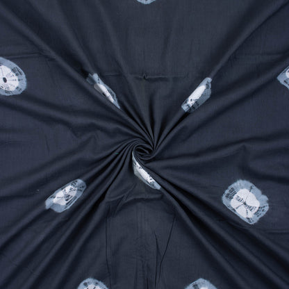 Hand Dye Cotton Polka Dots Tie Dye Shibori Fabric