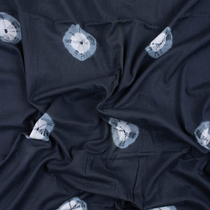 Hand Dye Cotton Polka Dots Tie Dye Shibori Fabric