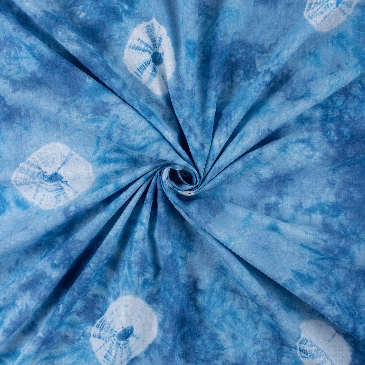 Hand Dyed Cotton Running Fabric for Dress – Tie Dye Materials