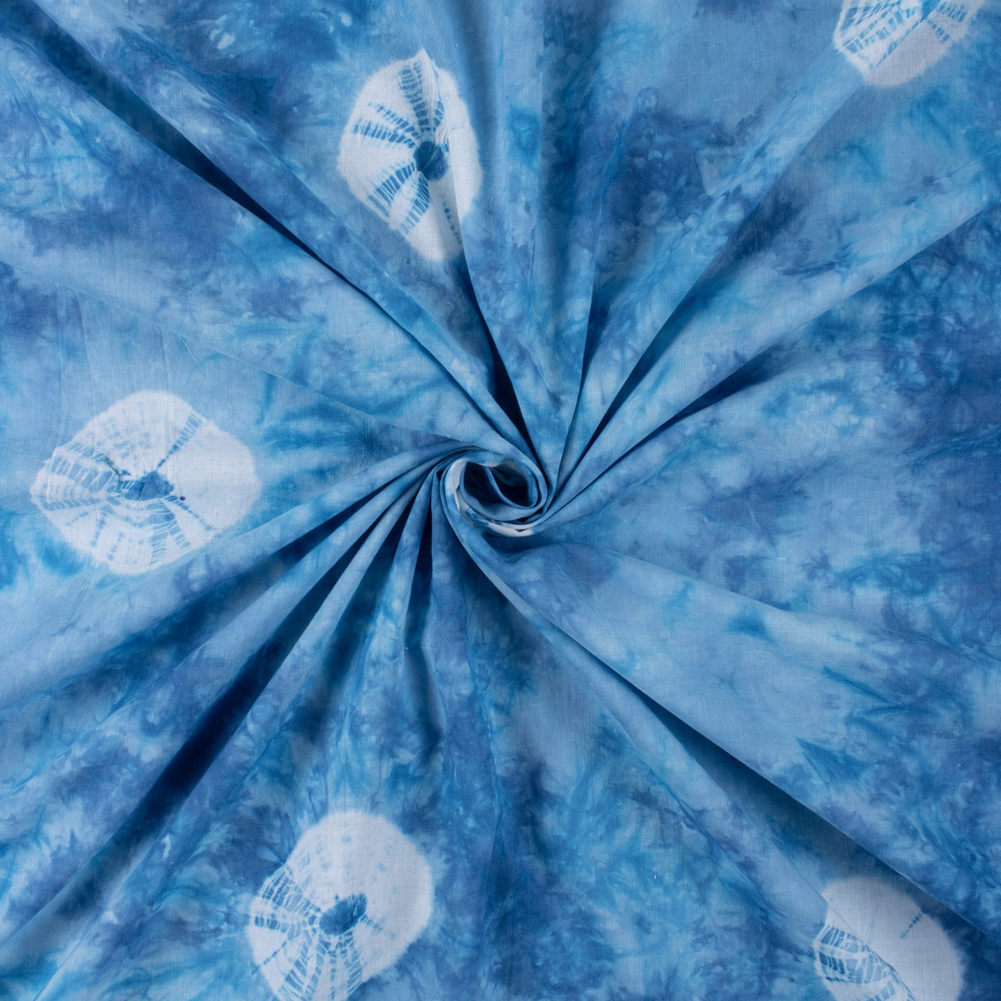 Hand Dyed Cotton Running Fabric for Dress – Tie Dye Materials