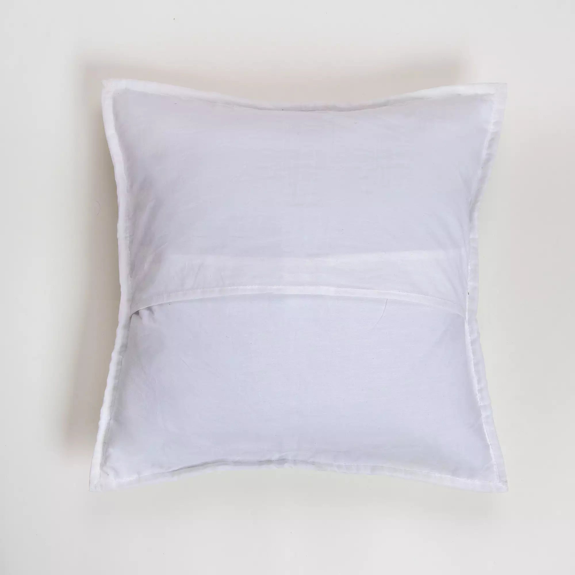 Hand Dyed Multicolor Kantha Cushion Cover