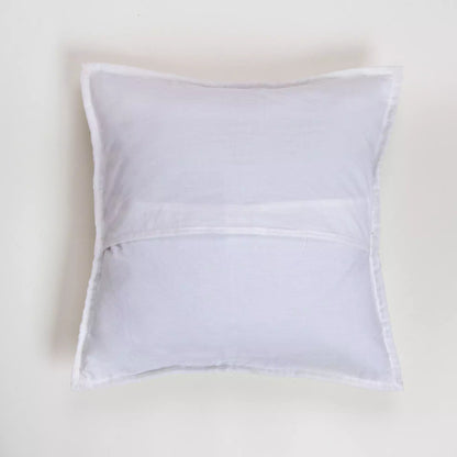 Hand Dyed Multicolor Kantha Cushion Cover