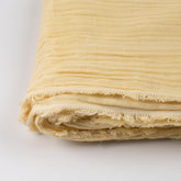 Hand Dyed Organic Cotton Gauze Fabric By The Yard