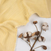 Hand Dyed Organic Cotton Gauze Fabric By The Yard