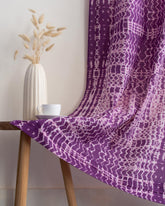 Hand Dyed Pure Cotton Curtains for Window In India