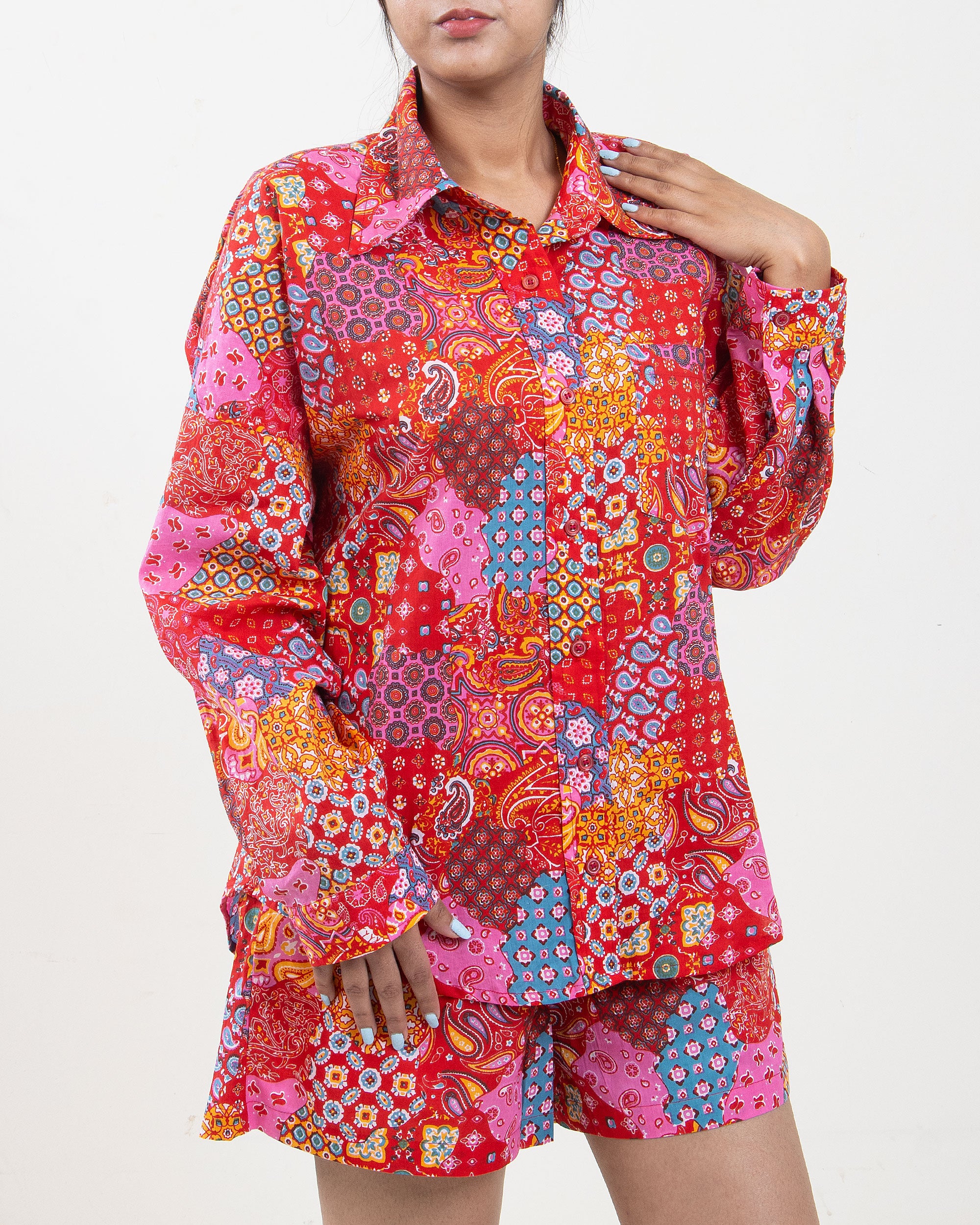 Hand Printed Cotton Women&