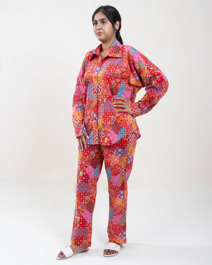 Hand Printed Cotton Women&