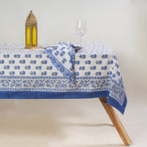 Handcrafted Indian Block Dining Table Cover