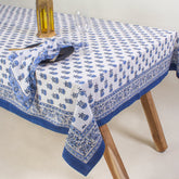 Handcrafted Indian Block Dining Table Cover
