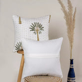 Handmade Block Printed Kantha Cushion Covers For Couch