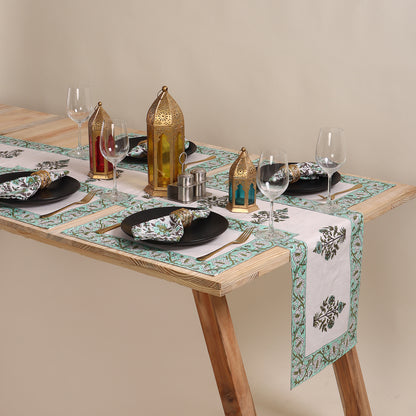 Handmade Cotton Outdoor Table Runner
