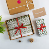Handmade Cotton Table Cover and Napkins Gift Set