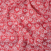  Handmade Floral Print Cotton Fabric Yard
