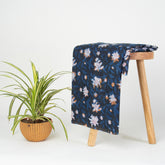 Handmade Floral Printed Dabu Fabric