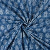 Handmade Indigo Print Cotton Fabric