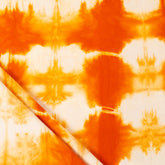 Handmade Natural Blue Tie Dye Canvas Material Fabric