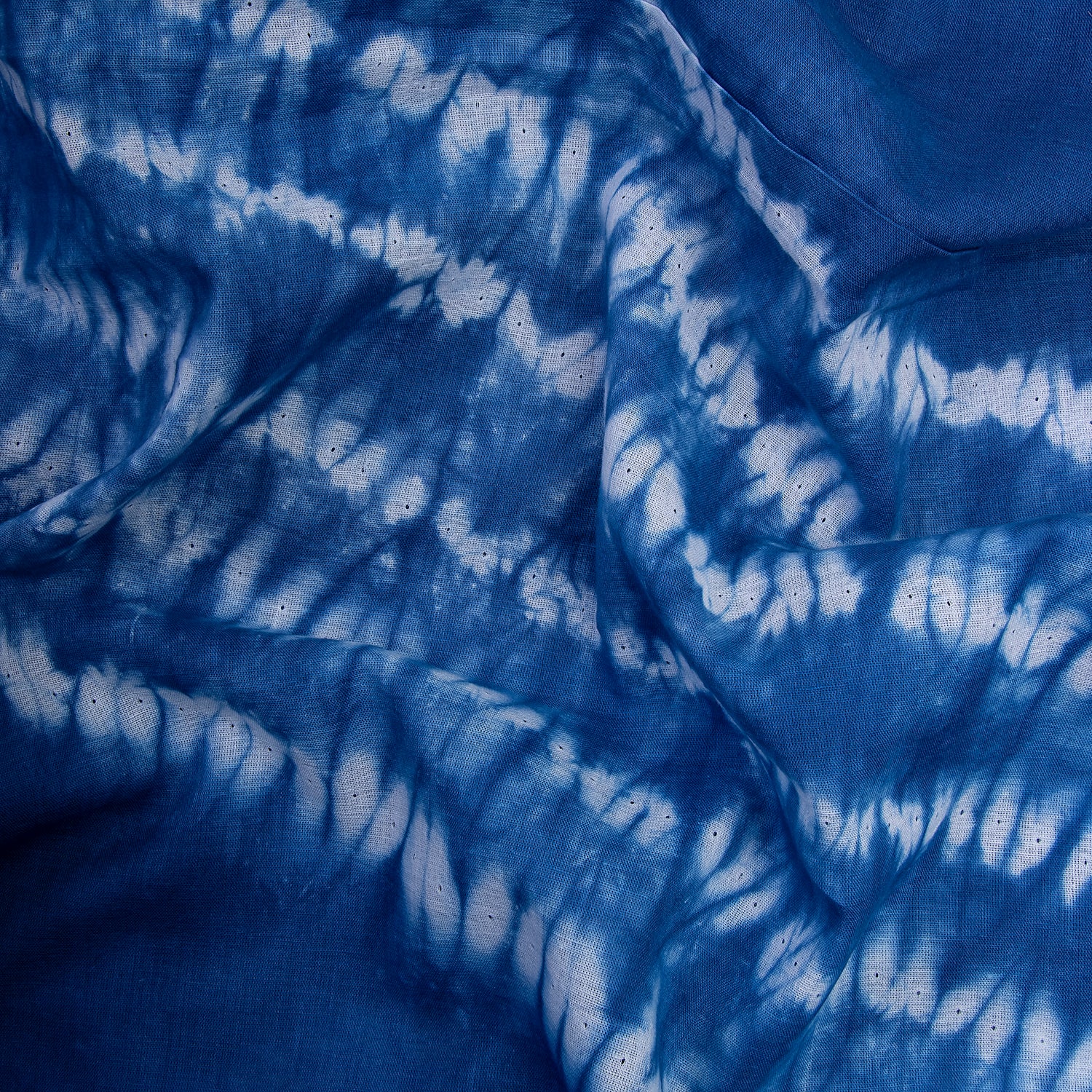 Handmade Shibori Tie Dye Fabric For Clothing