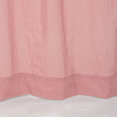 Handmade Solid Dusty Pink Cotton Window Curtain