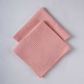 Soft Pink Cotton Towel Set for Couples