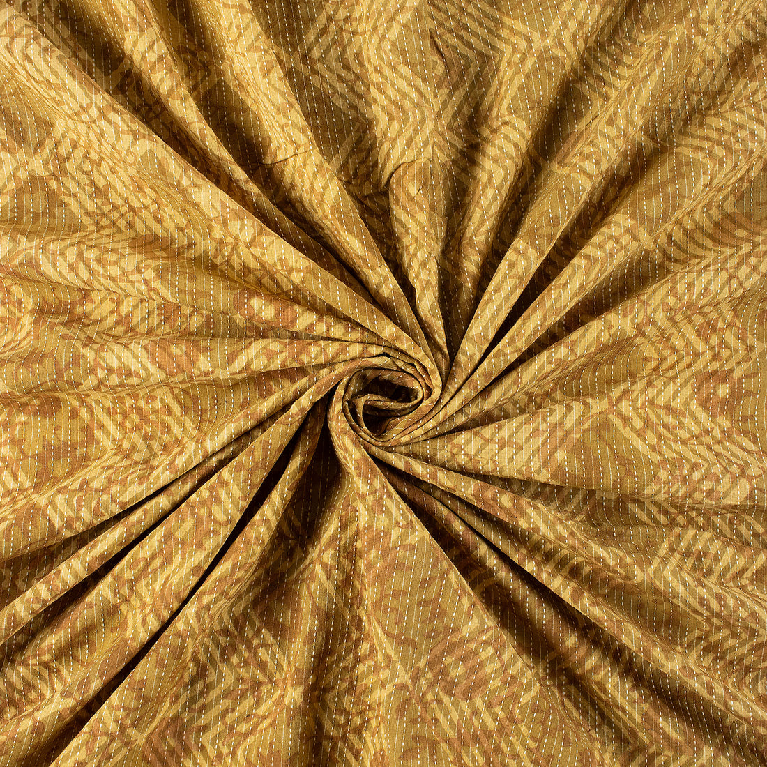 Ikat Hand Block Printed Dabu Cotton Material Fabric