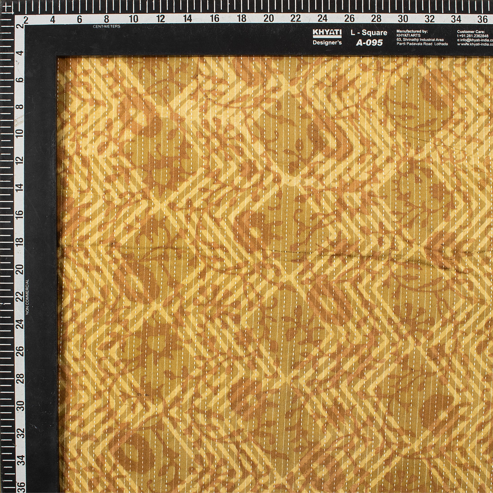 Ikat Hand Block Printed Dabu Cotton Material Fabric