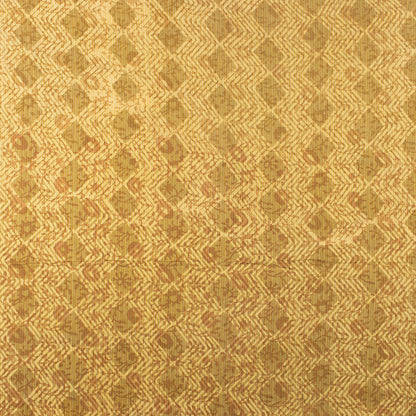 Ikat Hand Block Printed Dabu Cotton Material Fabric